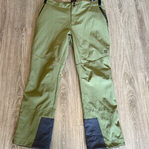 Alaskan HardGear by Duluth Trading Co. Men’s Overalls, Green & Black, Large